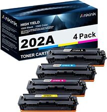 4 PK CF500A 202A Toner High Yield For HP Color LaserJet Pro M281fdw M254dw 202X picture