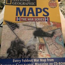 The War Series Limited Edition National Geographic Maps PC CD-ROM New Sealed picture