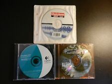 SET OF THREE (3) ALL DIFFERENT USED *CD-ROM'S* picture