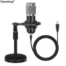 USB Condenser Microphone High Sensitivity Gaming Desktop Mic for Streaming picture
