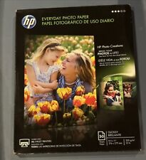 HP Everyday Photo Paper Glossy 8.5 x 11 50 PACK OF 50 SHEETS New. Never Opened picture