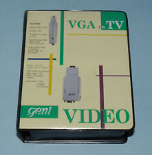 Geni Video VGA to TV 1980’s Vintage Computer Accessory picture