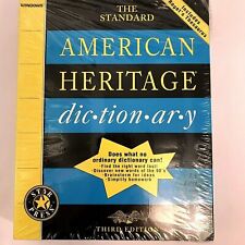 American Heritage Dictionary Roget's Thesaurs 3rd Edition Windows 3.5” Disks picture