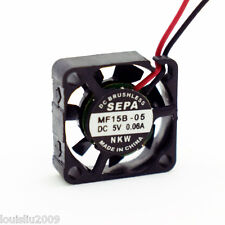 4pcs SEPA MF15B-05 15x15x5mm 1505 5V 0.06A Small Mini Micro Server Cooling Fan picture