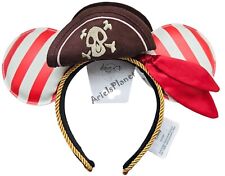 2024 Disney Parks Pirates Of The Caribbean Mickey Minnie Mouse Ear Headband picture