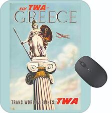 Greece  Mouse Pad Stunning Photos Travel Poster Art Vintage Retro picture