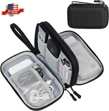 Travel Organizer Bag Cable Storage Pouch Case Portable Waterproof Double Layers picture