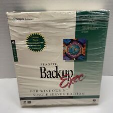 Seagate Backup Exec for Windows NT Enterprise Edition, Version 6, 1996 SEALED picture