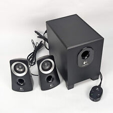Logitech Z313 2.1 Channel Speaker System - Subwoofer Satellites  Black PC picture