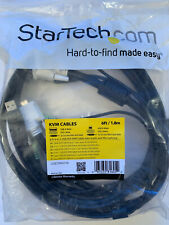 StarTech 1.8m 4-in-1 USB DVI KVM Cable with Audio and Microphone picture