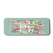 Ambesonne Colorful Floral Rectangle Non-Slip Mousepad, 31