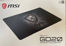 MSI - GD20 - Agility Premium Gaming Mouse Pad -  Black picture