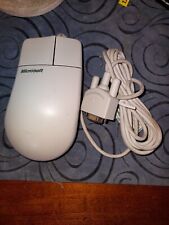 Vintage Microsoft Serial Mouse 2.0A Model 90567 - Mechanical Ball Mouse picture