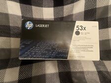 Genuine New Sealed HP Q7553X 53X Black Toner Print Cartridge picture