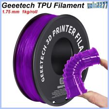 Geeetech Flexible TPU Filament 1.75mm 1kg/roll Transparent Purple For 3D Printer picture