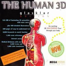 The Human 3D PC CD learn about body, organs vitals animations illustrations tour picture