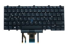 Backlit Latin Spanish Keyboard teclado Pointer for Dell E5450 E5470 E5480 E5490 picture