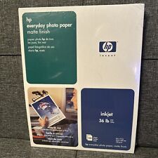 New HP Everyday Inkjet Matte Photo Paper 8.5