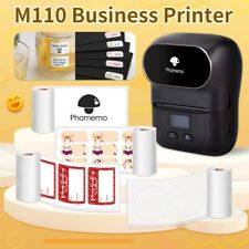 Phomemo M110 Bluetooth Label Maker Machine Portable Wireless Thermal Printer Lot picture