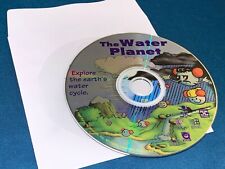 RARE Vintage THE WATER PLANET Kids Educational PC MAC CD Science Water Cycle picture