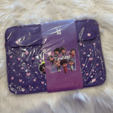 NWT TinyTan BTS 13 Inch Laptop Sleeve Purple picture