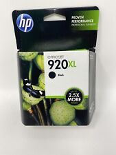Genuine HP 920XL Black Ink Cartridge (CD975AN) June 2015 EXP Brand New Unopened picture