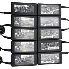 Lot of 100 OEM HP Laptop Charger AC Power Adapter 19.5V 3.33A 65W 7.4mm & Cords picture