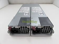 Lot of 2 Ablecom Supermicro PWS-801-1R 800W PFC 1U Server Redundant Power Supply picture