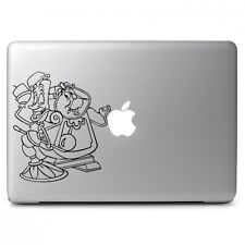 Beauty and the Beast lumiere and Gaston for Macbook Laptop Vinyl Decal Sticker picture