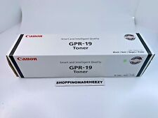 [x1] Canon GPR-19 Black Toner Cartridge 0387B003AA Genuine Sealed picture
