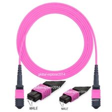 2m MPO Male To MPO Male 12 Fibers OM4 Type B Trunk Pre-terminated Cable Project picture