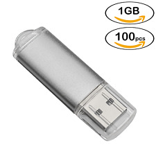 Wholesale 100pcs 1g 2g 4g 8g 16g Metal Rectangle USB Flash Drives Memory Sticks picture