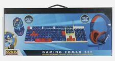 SONIC The HEDGEHOG Gaming Combo Set: Keyboard + Headset + Mouse SEGA Computer PC picture