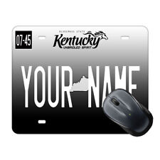 Personalized Custom Name (All 52) Black State License Mouse Pad picture