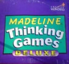 Madeline Thinking Games Deluxe PC CD learn words practice spelling letters game picture