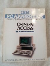 IBM PC Apprentice Personal Computer Learning Series O.P.E.N ACCESS, 1984 picture