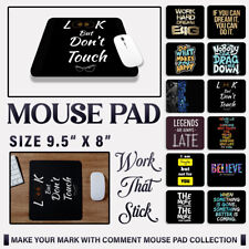 Soft Mouse  Pad Non-Slip Rectangle Mousepad Designs For Computer PC Desk laptop picture