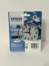 Epson Alarm Clock 27XL Series Standard Ink Cartridge Multipack Pack of 3 picture