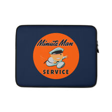 1940s / 1950s / 1960s Minute Man Service Image Logo Custom Laptop Sleeve picture
