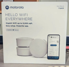 Motorola MH7603 | WiFi 6 Router + Intelligent Mesh System | 3-Pack | AX1800 WiFi picture