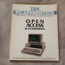 IBM PC Apprentice Personal Computer Learning Series O.P.E.N ACCESS, 1984 picture