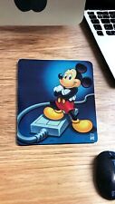 Vintage Mickey Mouse Disney Software Mousepad Computer Pad Rubber 1995 picture