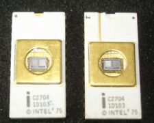 INTEL 4004 chip familiy C2704 the first EPROM 8080 Z80 white ceramic RARE 1pcs picture
