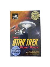 The Star Trek Font Pack 1992 Collectors' Edition COA #11770 MS Windows 3.1 NEW picture