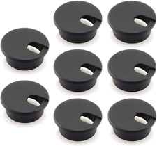 8Pcs 1-1/2 Inch Desk Wire Cord Cable Grommets Hole Cover for Office PC Desk Cabl picture