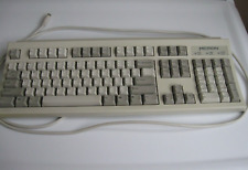 NMB Technologies Micron RT6856TW PS2 Beige Wired Keyboard for Windows 95 picture