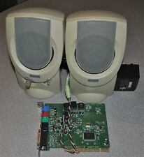 Altec Lansing AVS200 Computer Speakers w/ sound card picture