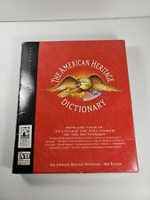 The American Heritage Dictionary PC Dos Edition - Unused picture