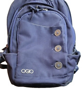 OGIO Soho Women's Laptop Backpack Blue Button Luggage Travel CUTE U-1 picture