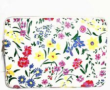 Kate Spade Staci Garden Bouquet Laptop Sleeve Cream Floral Multi-Color 15.3